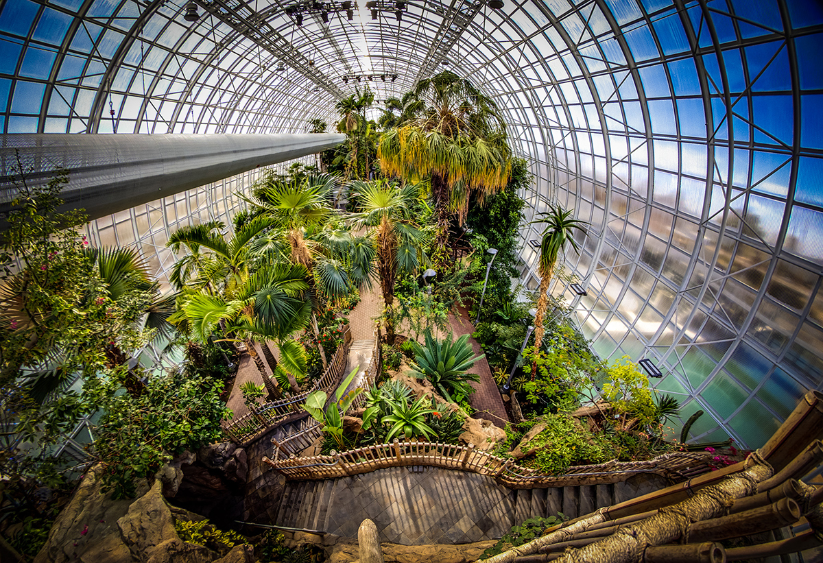 Myriad Botanical Gardens and Scissortail Park provide myriad reasons to